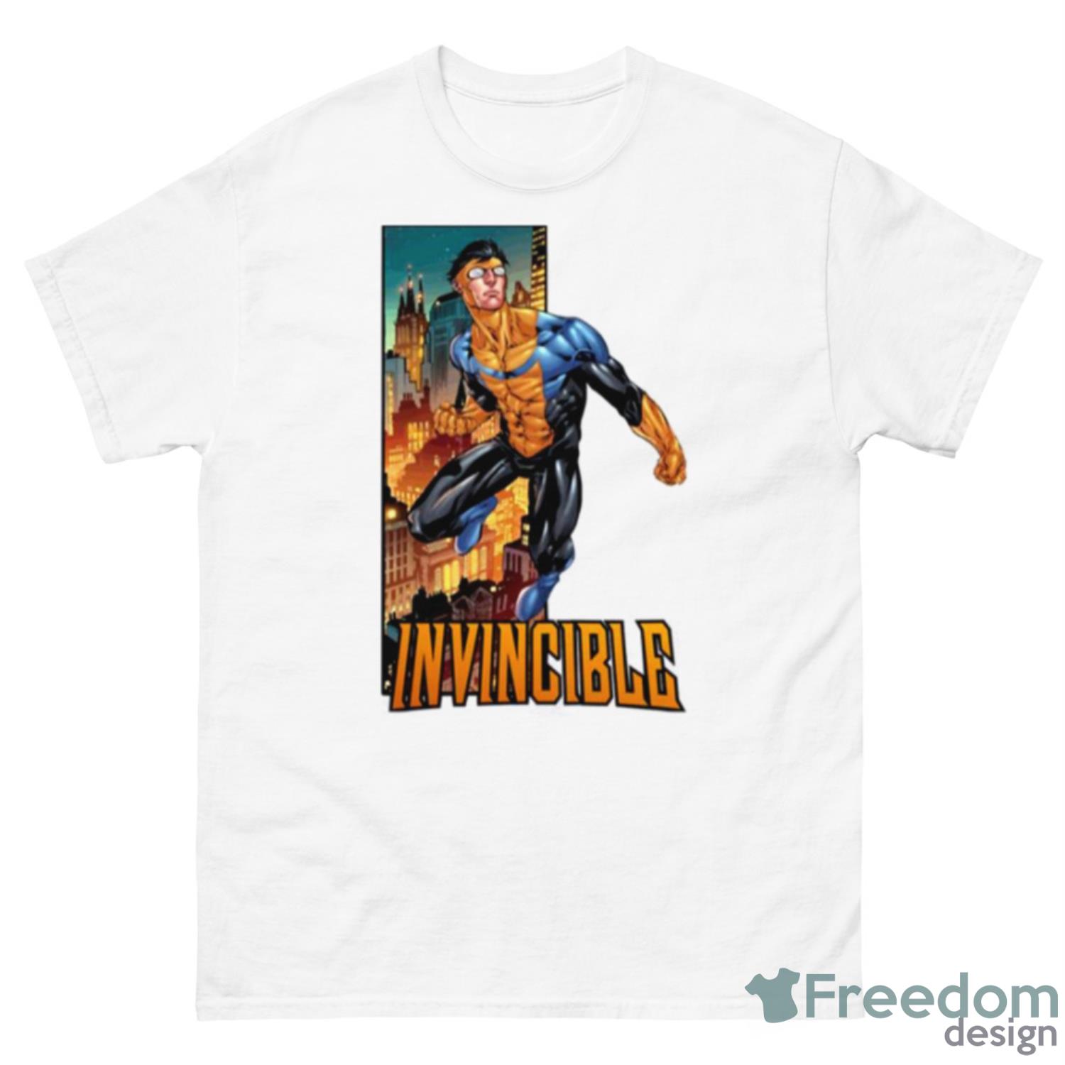 Strong Cartoon Invincible Shirt - 500 Men’s Classic Tee Gildan