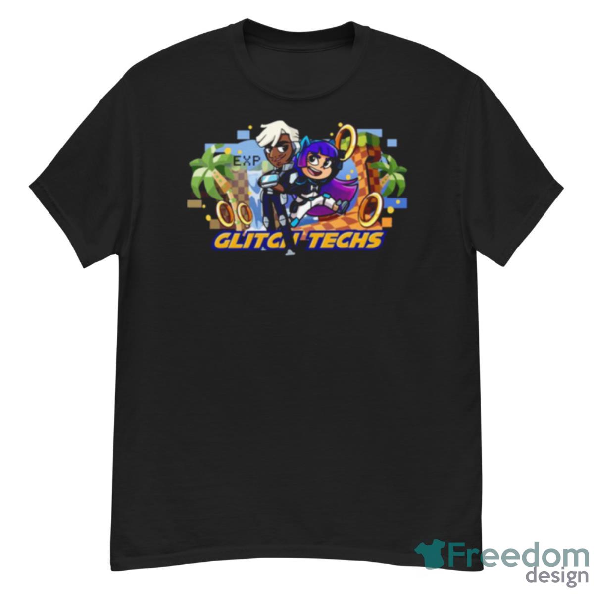 Strong Team Glitch Techs Sonic Shirt - G500 Men’s Classic T-Shirt