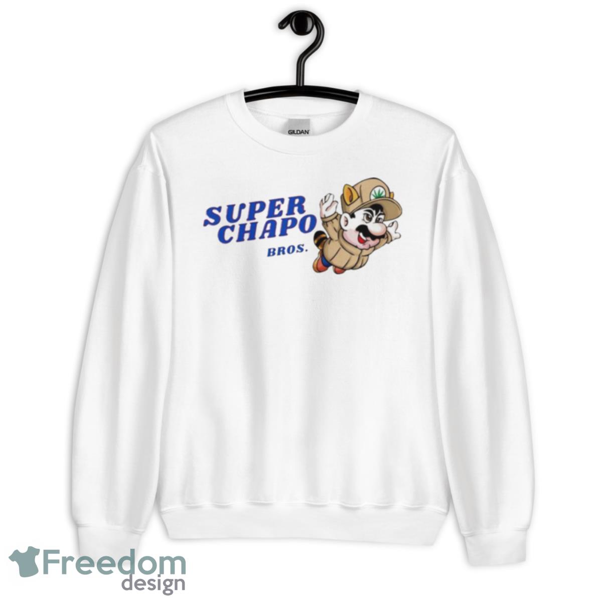 Super Chapo Bros Shirt - Unisex Heavy Blend Crewneck Sweatshirt