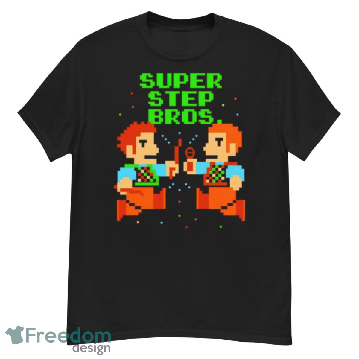 Super Step Bros 8 Bit Shirt - G500 Men’s Classic T-Shirt