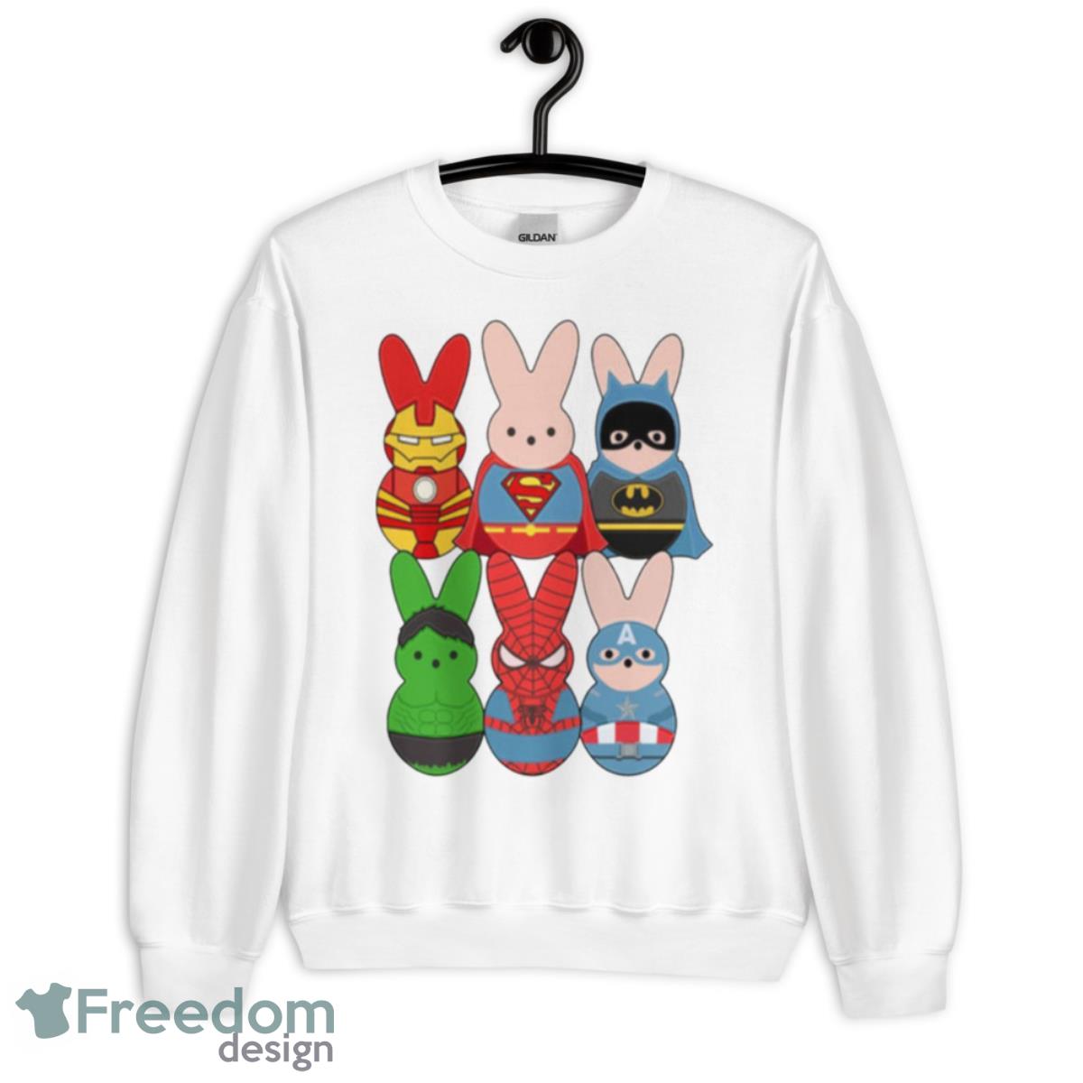 Superhero Easter Shirt - Unisex Heavy Blend Crewneck Sweatshirt