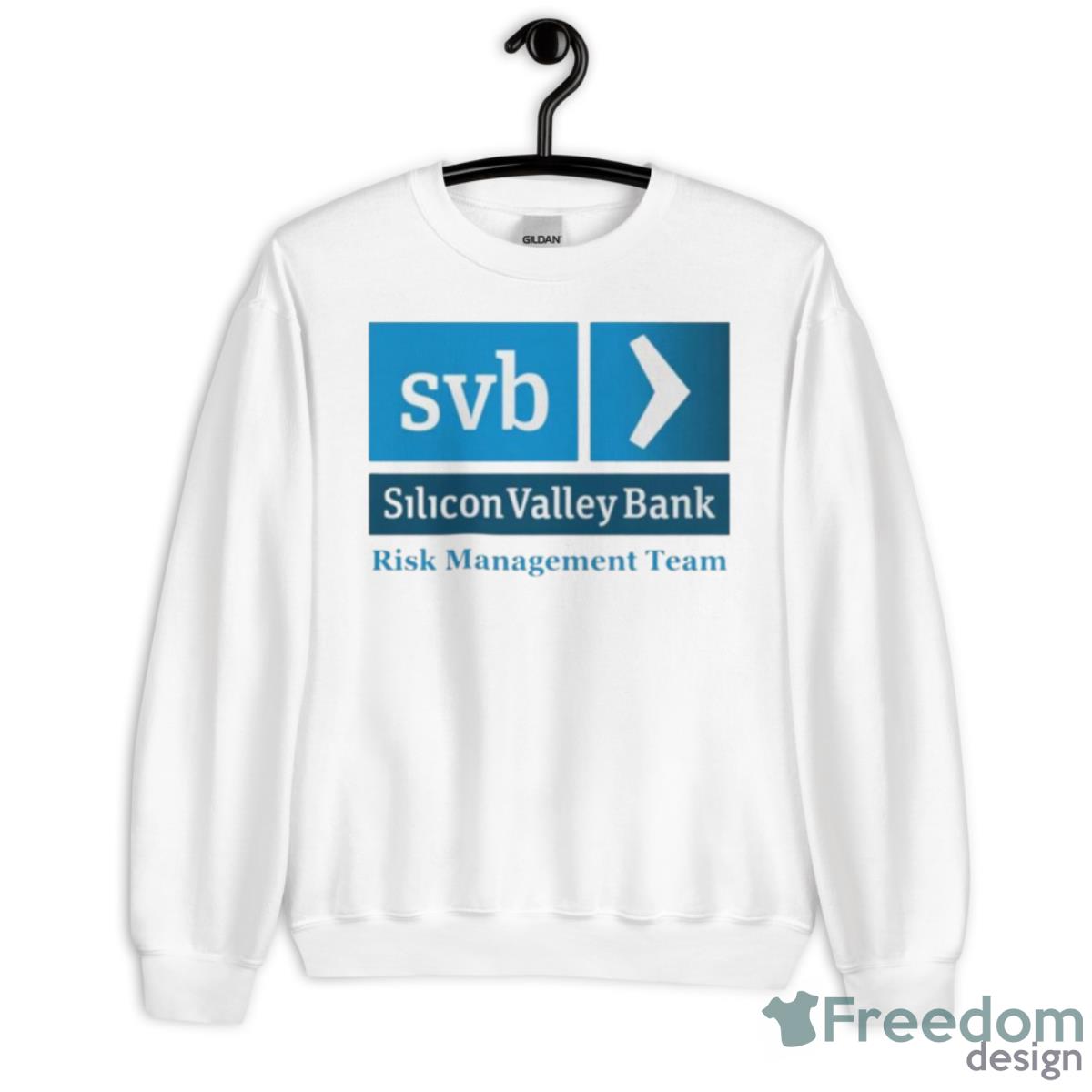 Svb Silicon Valley Bank Risk Management Team Shirt - Unisex Heavy Blend Crewneck Sweatshirt