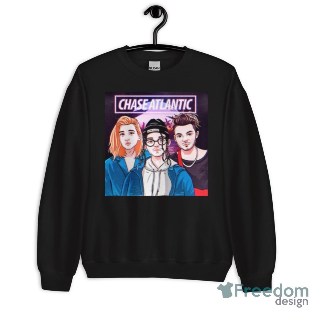 Swim Art Chase Atlantic shirt - Unisex Crewneck Sweatshirt