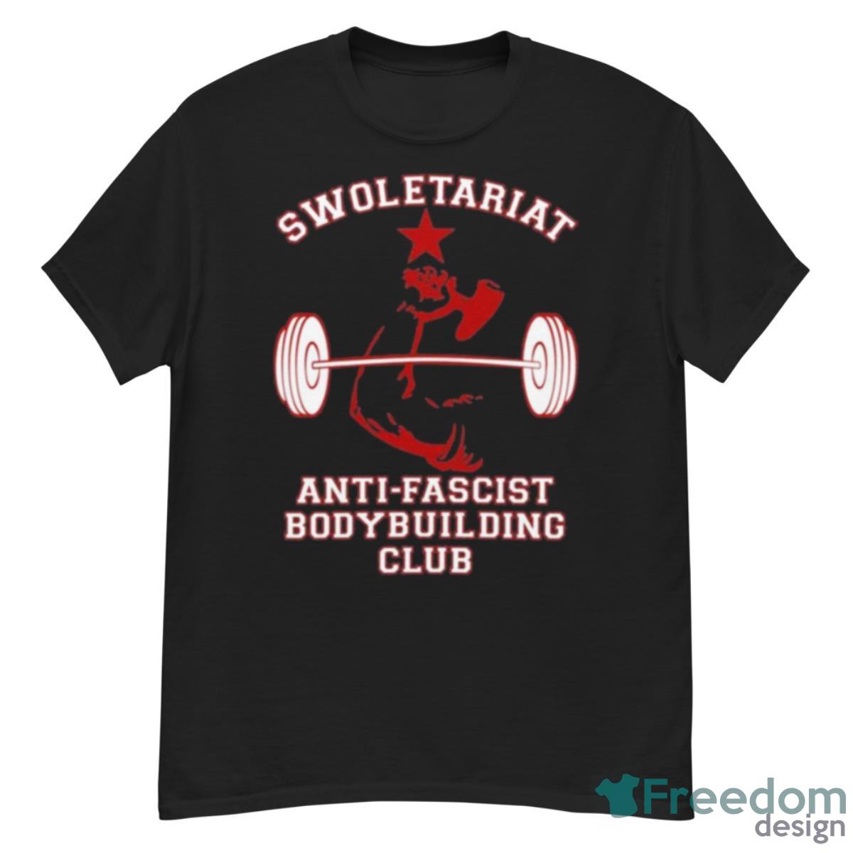 Swoletariat Anti Fascist Bodybuilding Club Shirt - G500 Men’s Classic T-Shirt