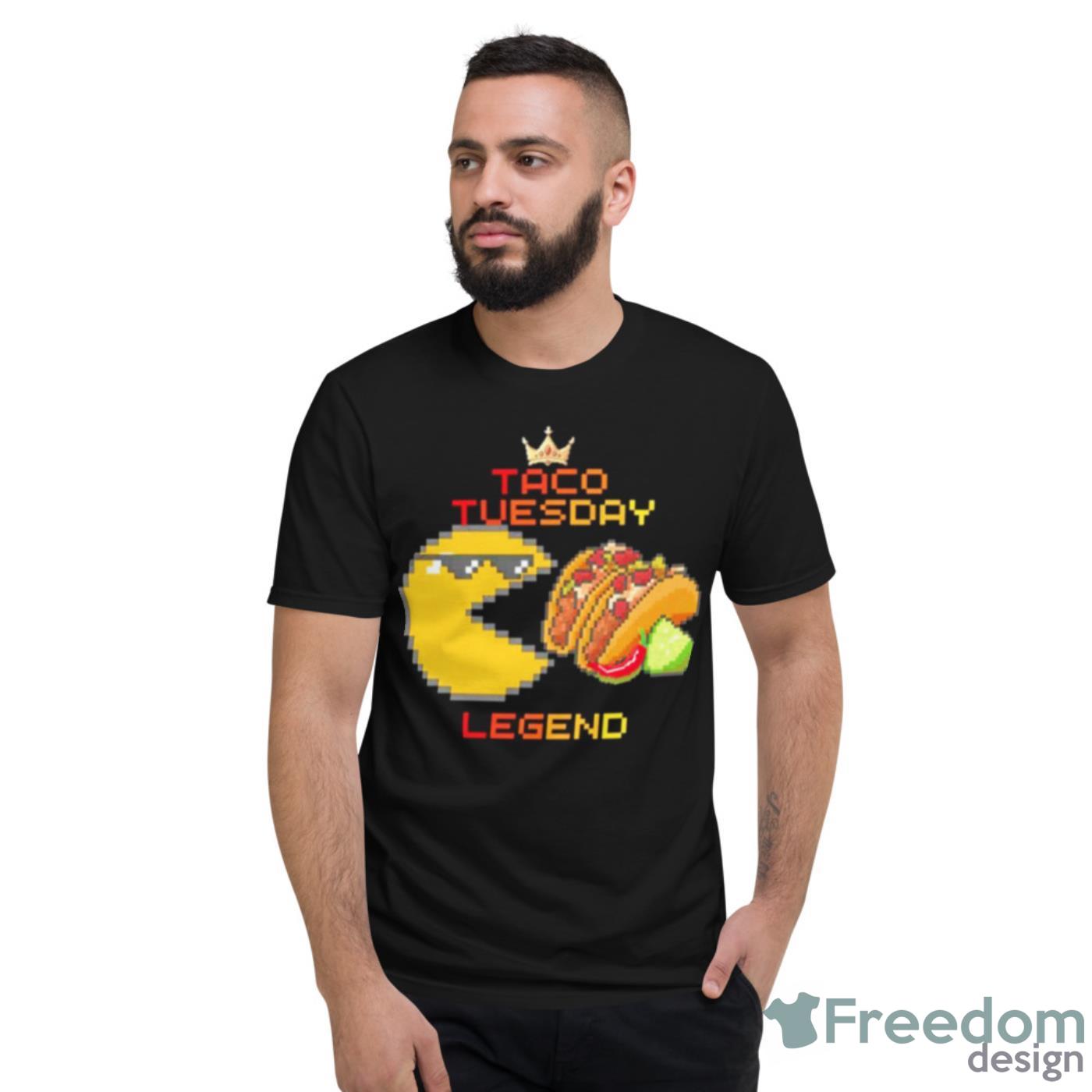 Taco Tuesday Legend 8 Bit Shirt - Short Sleeve T-Shirt