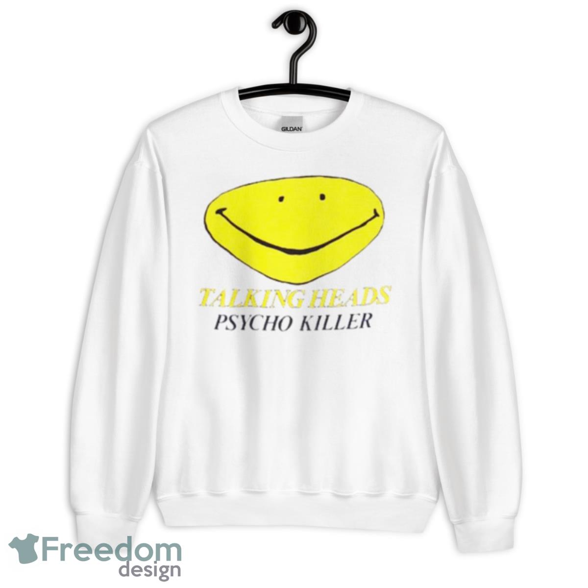 Talking Heads Psycho Killer Smile Shirt - Unisex Heavy Blend Crewneck Sweatshirt