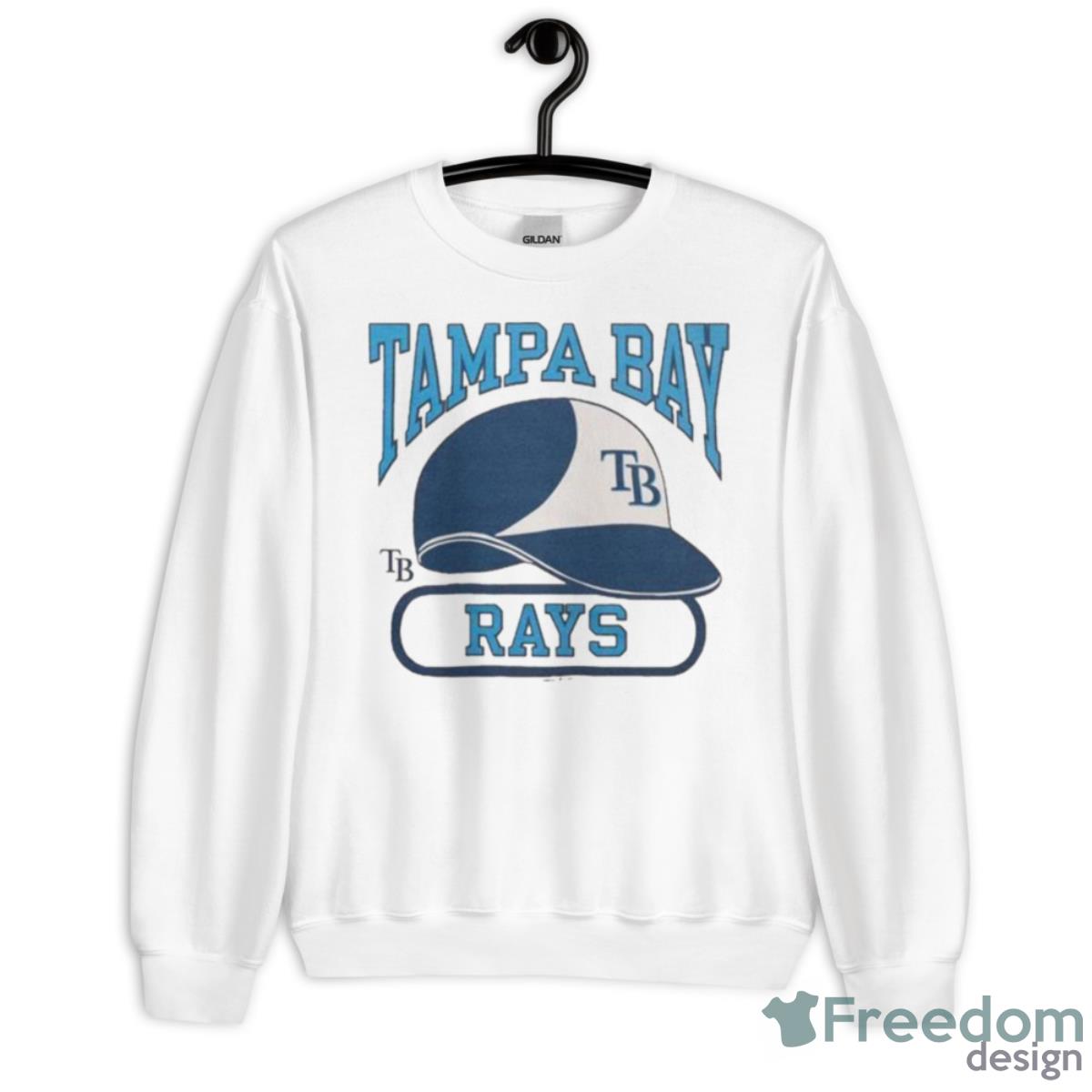 Tampa Bay Rays Helmet 2023 Shirt - Unisex Heavy Blend Crewneck Sweatshirt