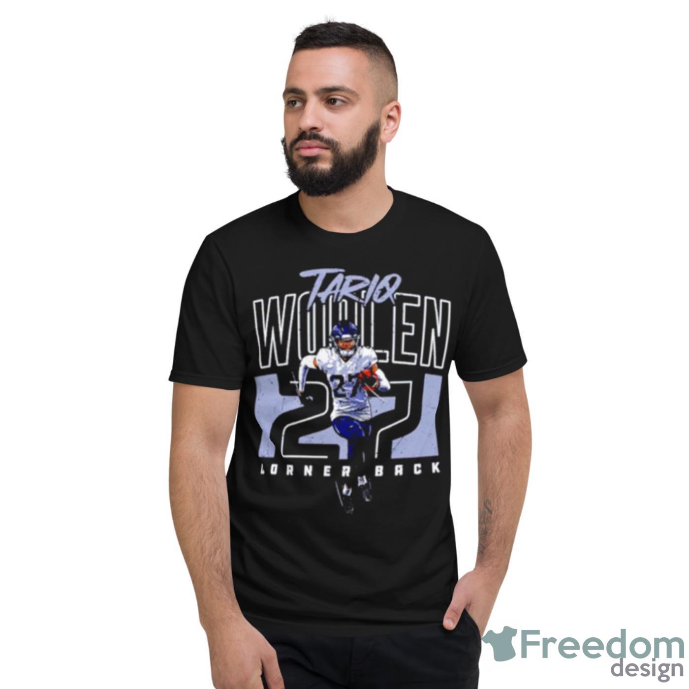 Tariq Woolen Seattle Player Number Football Shirt - Short Sleeve T-Shirt