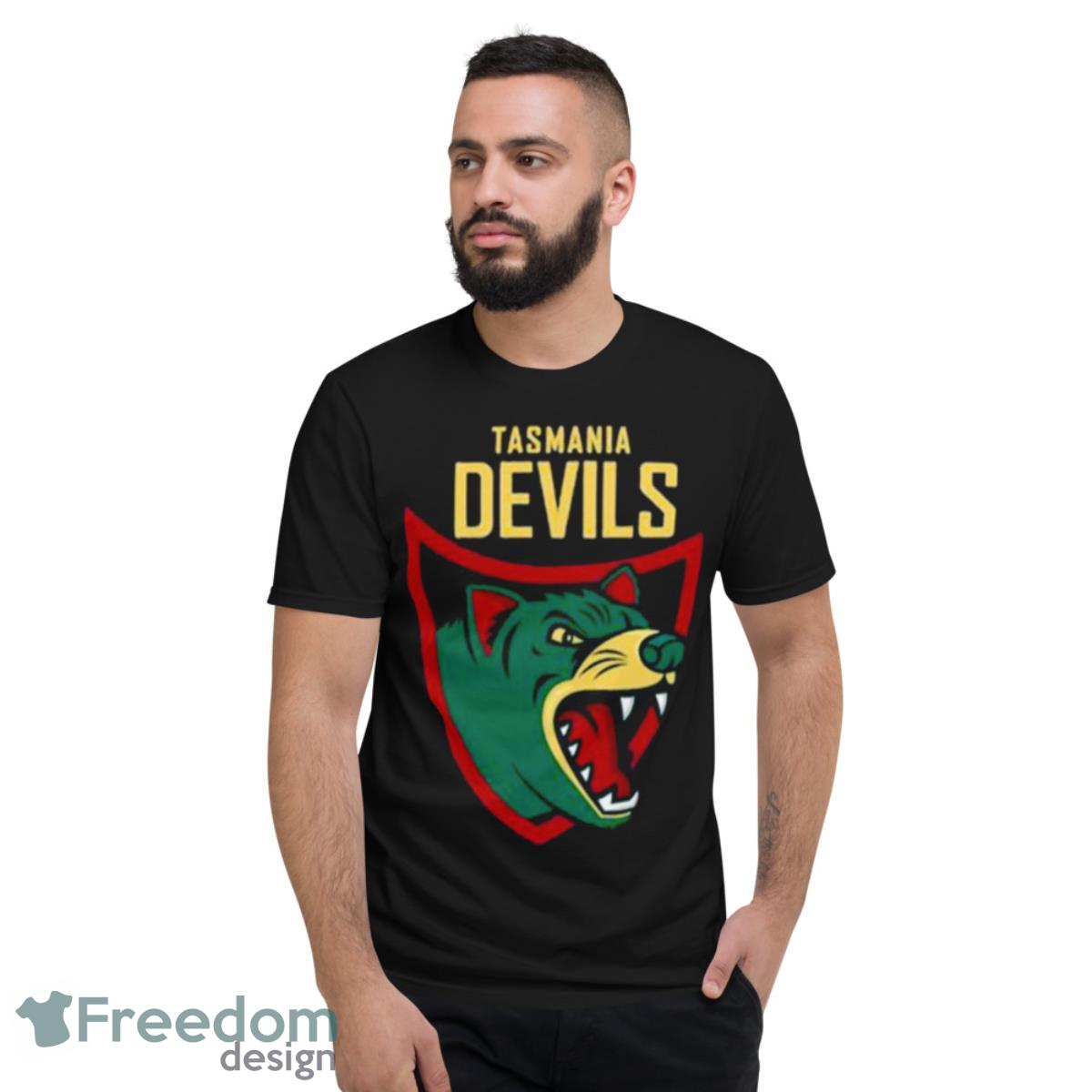 Tasmanian Devils Football Club Afl Australian Football Shirt - Short Sleeve T-Shirt