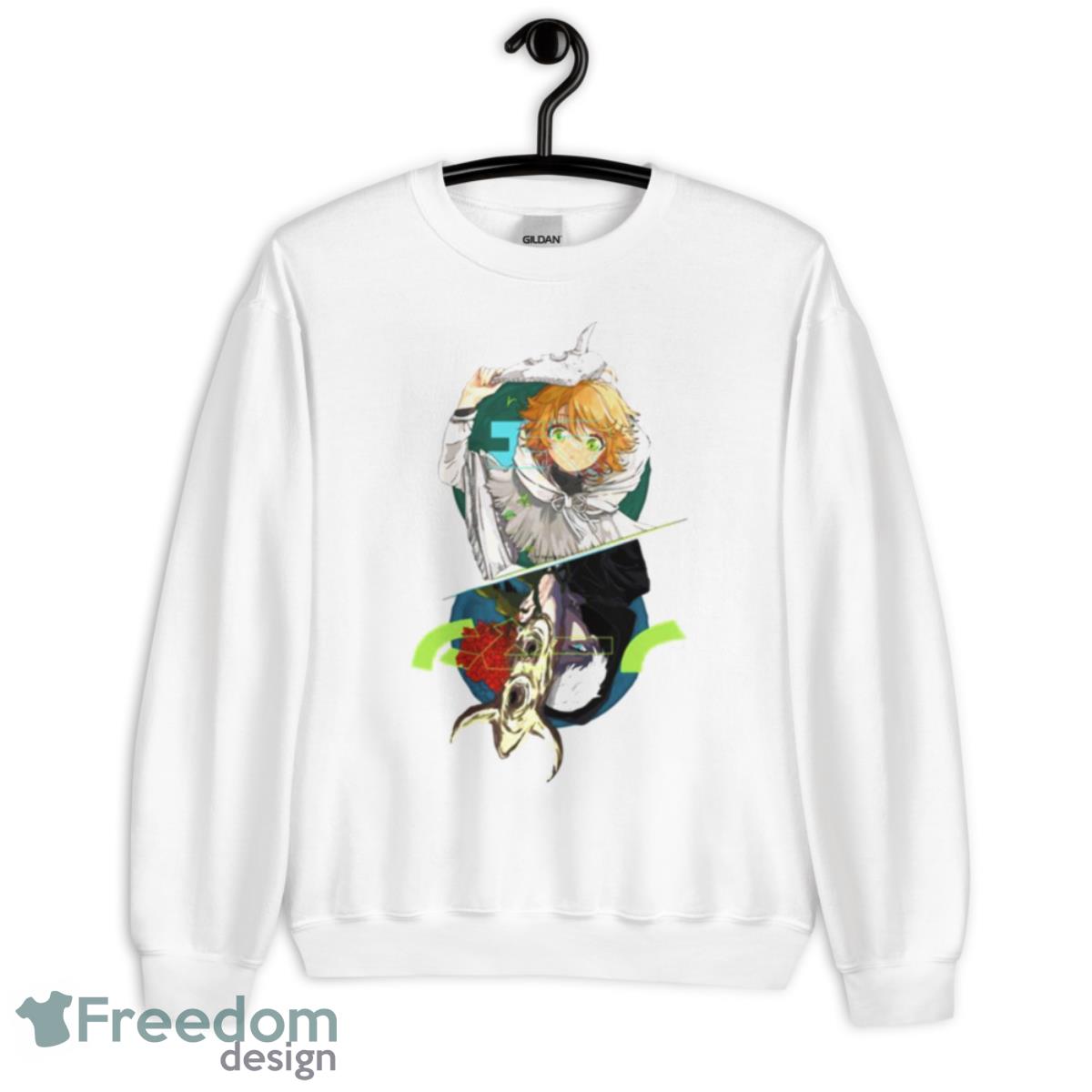 Team Emma Vs Norman The Promised Neverland Shirt - Unisex Heavy Blend Crewneck Sweatshirt