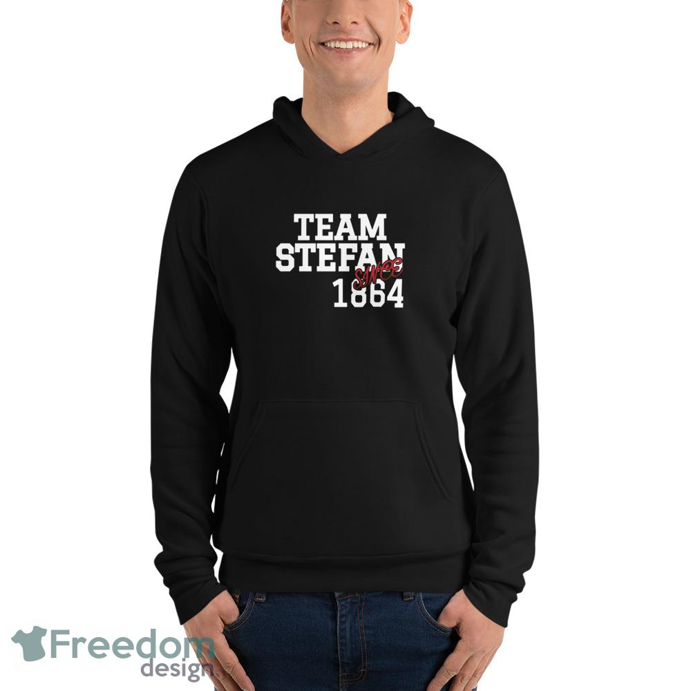 Team Stefan Shirt Team Damon Salvatore Salvatore Since 1864 Unisex T-Shirt - Unisex Fleece Pullover Hoodie Team Stefan Shirt Team Damon Salvatore Salvatore Since 1864 Unisex T-Shirt - Unisex Fleece Pullover Hoodie