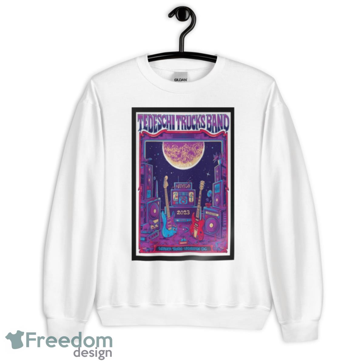 Tedeschi Trucks Band 2023 March 2 3 4 Warner Theatre Washington DC Poster Shirt - Unisex Heavy Blend Crewneck Sweatshirt