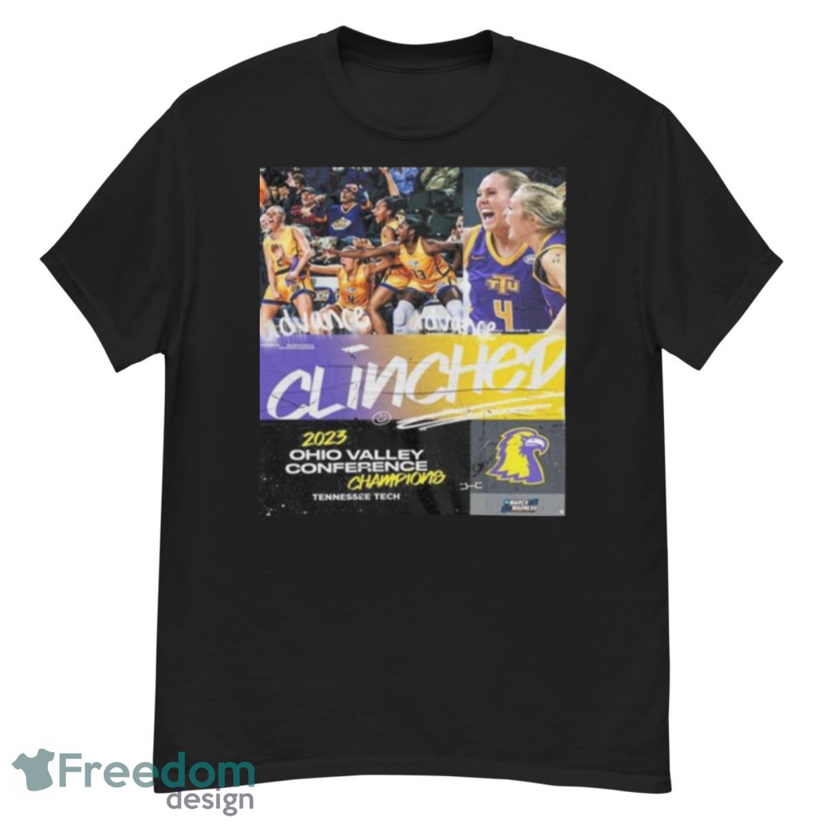 Tennessee Tech Women’s Basketball Are 2023 Ohio Valley Conference Champions Shirt - G500 Men’s Classic T-Shirt