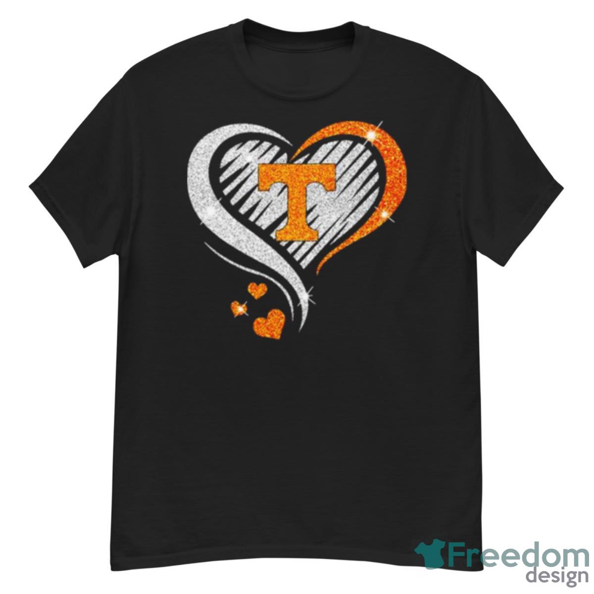 Tennessee Vols Lady Basketball Love Heart Diamond 2023 NCAA Shirt - G500 Men’s Classic T-Shirt