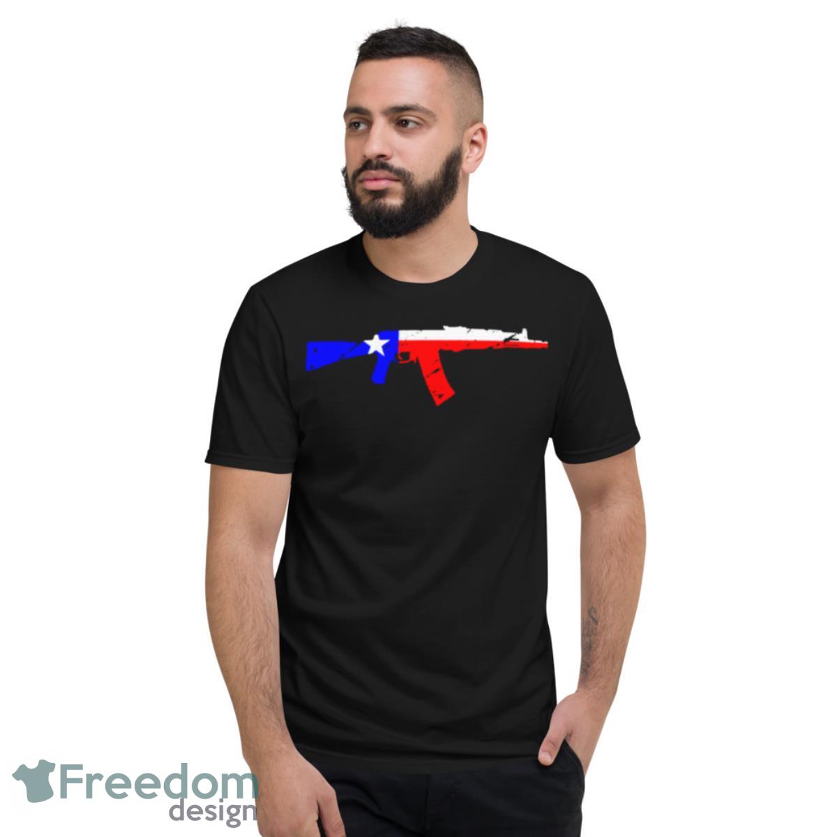 Texas AK Flag Shirt - Short Sleeve T-Shirt