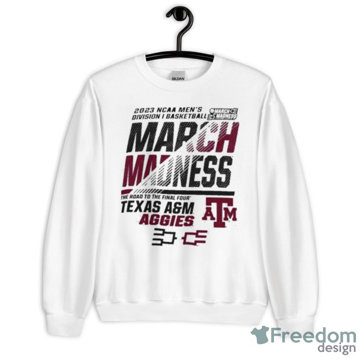 Texas A&M Men’s Basketball 2023 NCAA March Madness The Road To Final Four Shirt