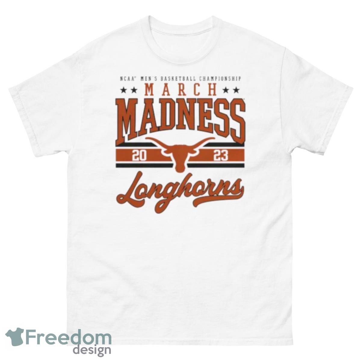 Texas Longhorns 2023 NCAA Men’s Basketball Tournament March Madness Shirt - 500 Men’s Classic Tee Gildan