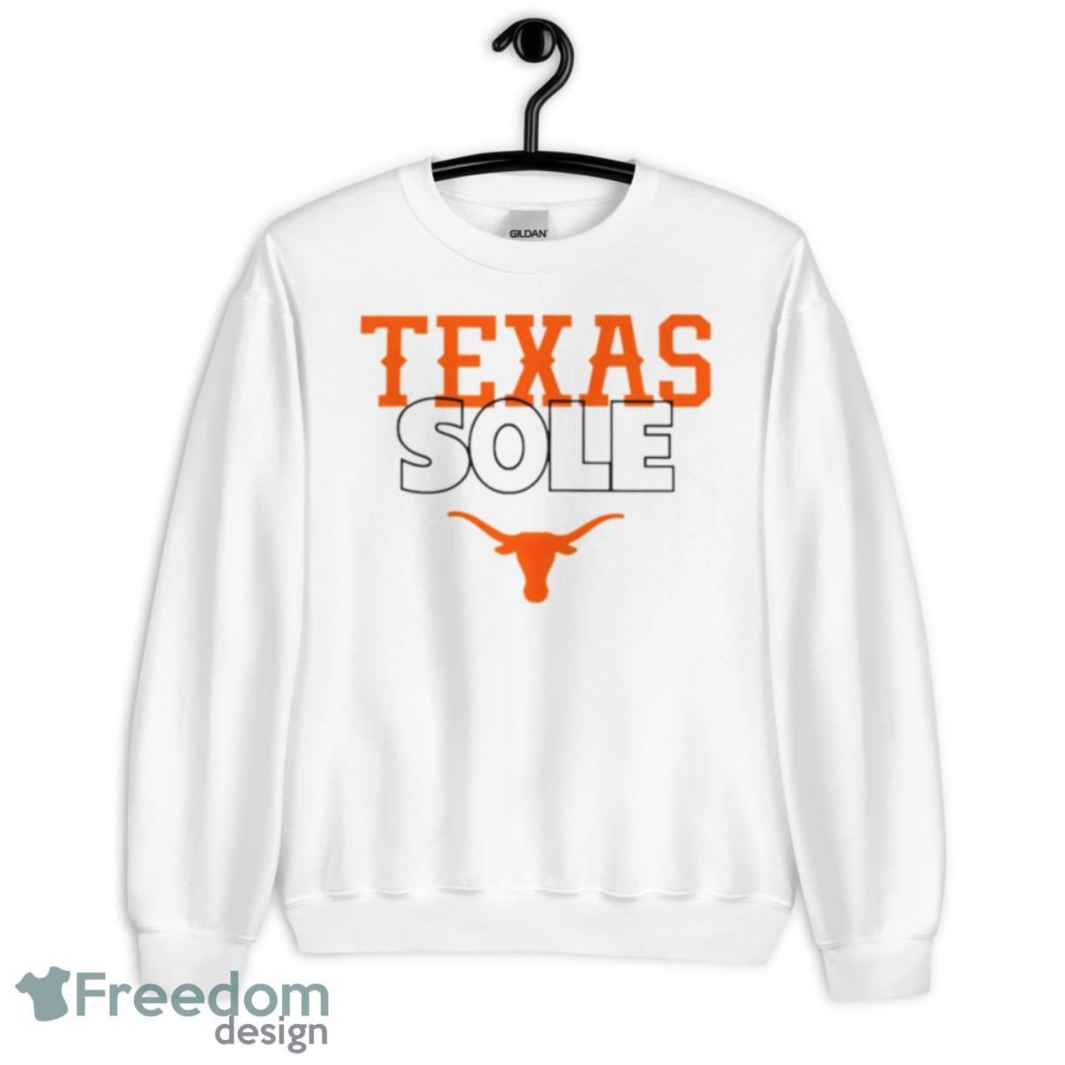 Texas Longhorns Sole Shirt - Unisex Heavy Blend Crewneck Sweatshirt