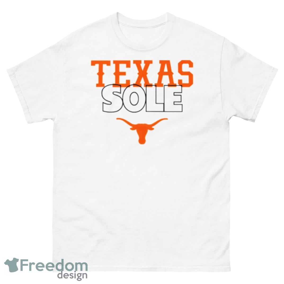 Texas Longhorns Sole Shirt - 500 Men’s Classic Tee Gildan