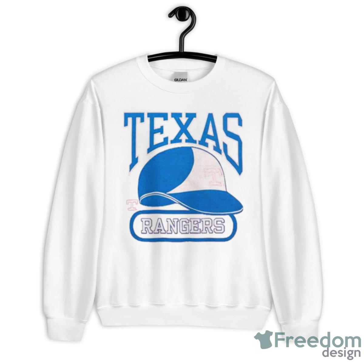 Texas Rangers Helmet 2023 Shirt - Unisex Heavy Blend Crewneck Sweatshirt