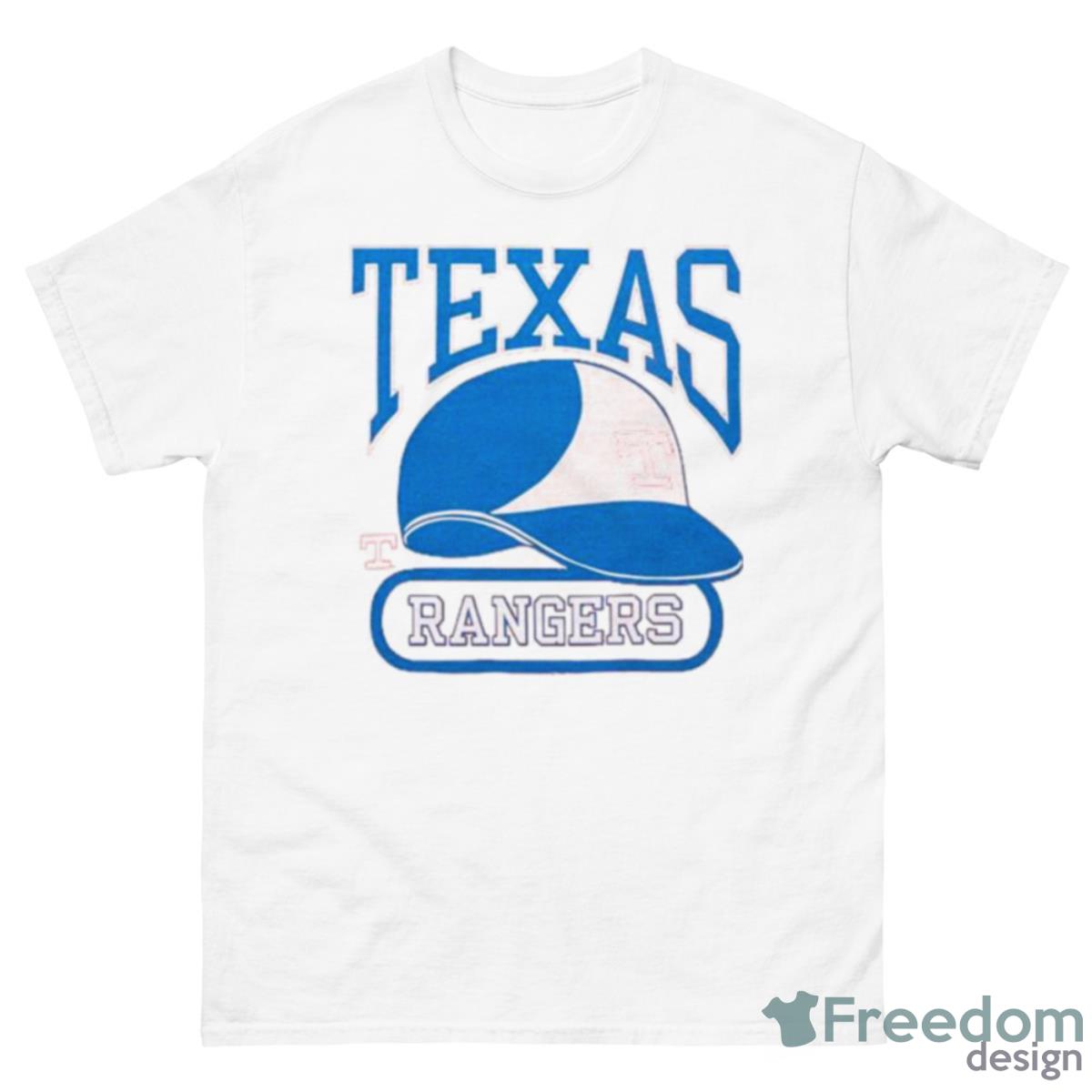 Texas Rangers Helmet 2023 Shirt - 500 Men’s Classic Tee Gildan