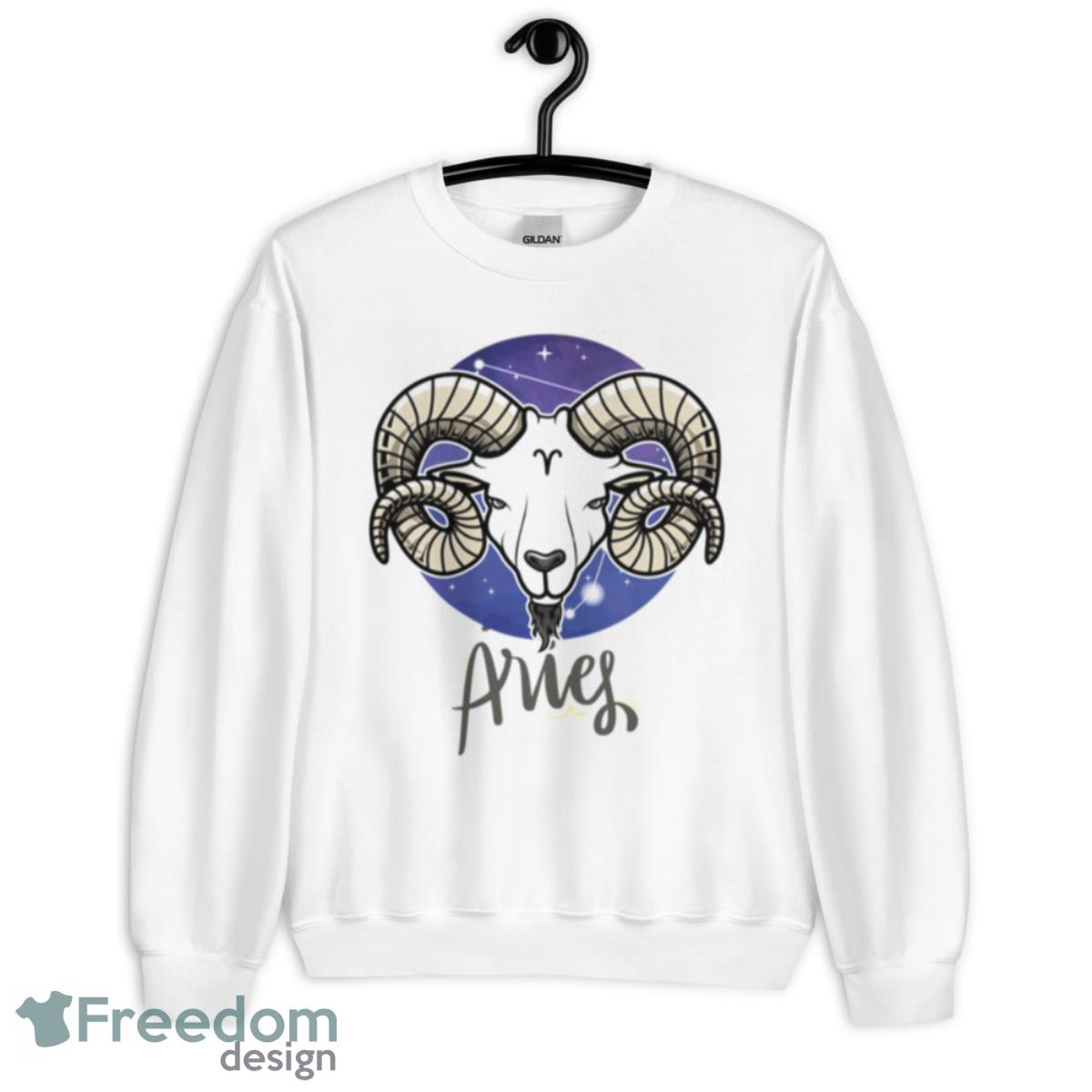 The Avatar Zodiac Sign Aries Shirt - Unisex Heavy Blend Crewneck Sweatshirt