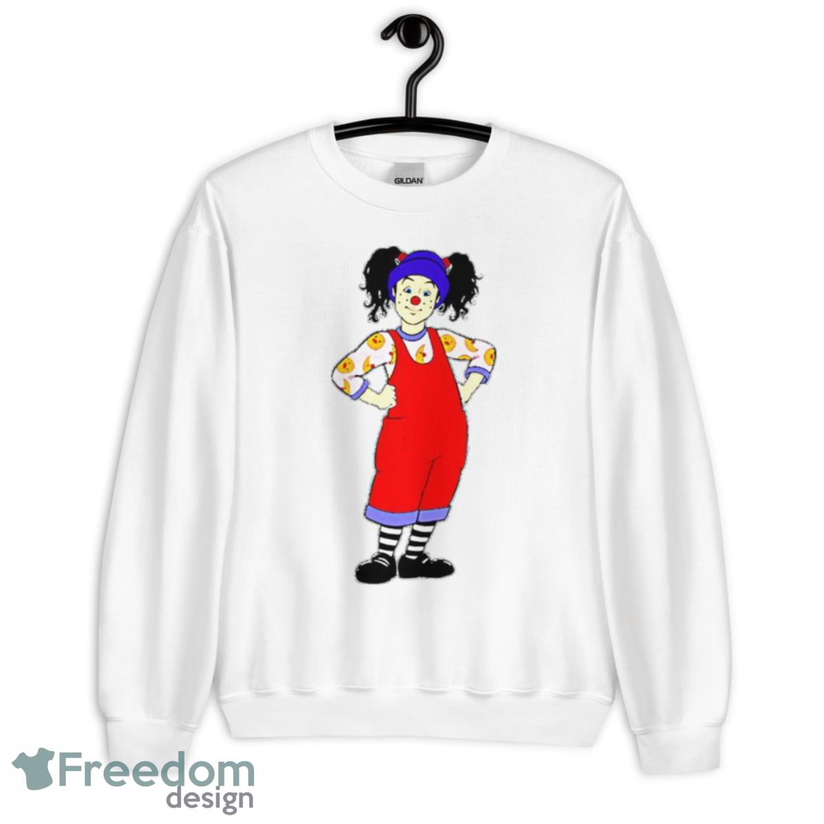 The Big Comfy Couch And A Clown Friend Loonette Shirt - Unisex Heavy Blend Crewneck Sweatshirt