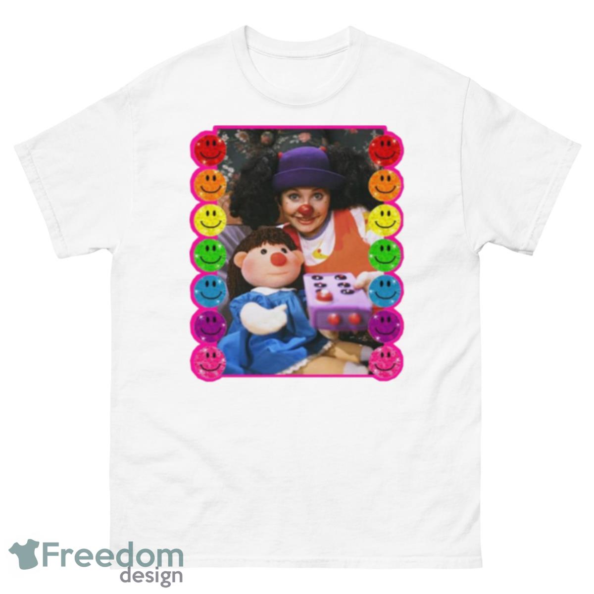 The Big Comfy Couch Rainbow Smiles Shirt - 500 Men’s Classic Tee Gildan