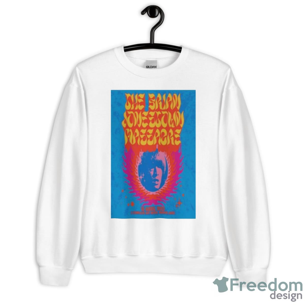 The Brian Jonestown Massacre April 18 2023 C Complejo Art Media Poster Shirt - Unisex Heavy Blend Crewneck Sweatshirt