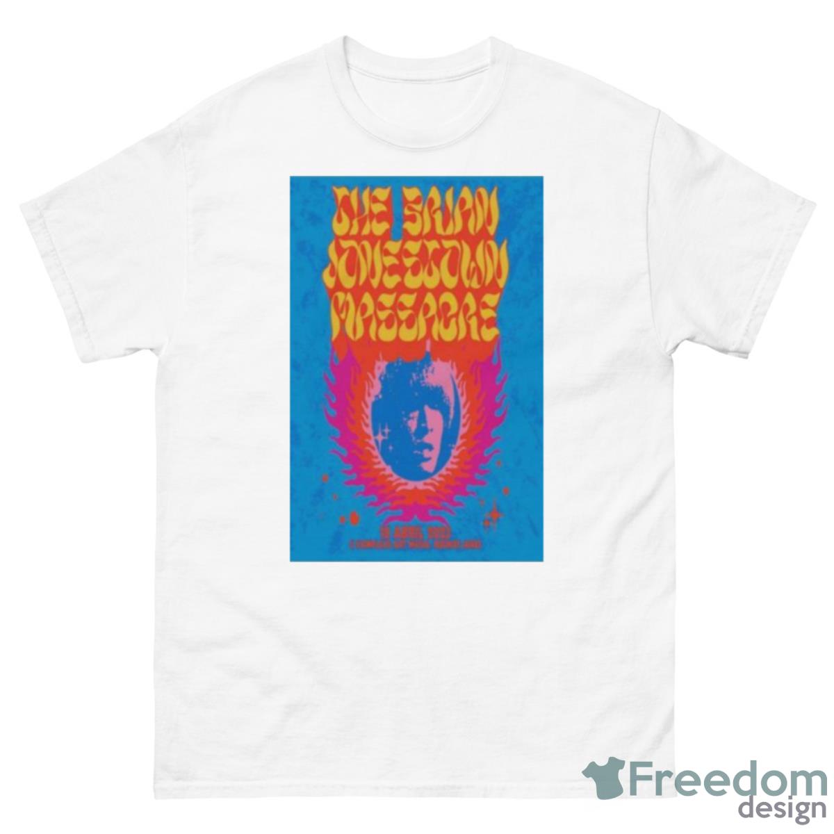 The Brian Jonestown Massacre April 18 2023 C Complejo Art Media Poster Shirt - 500 Men’s Classic Tee Gildan