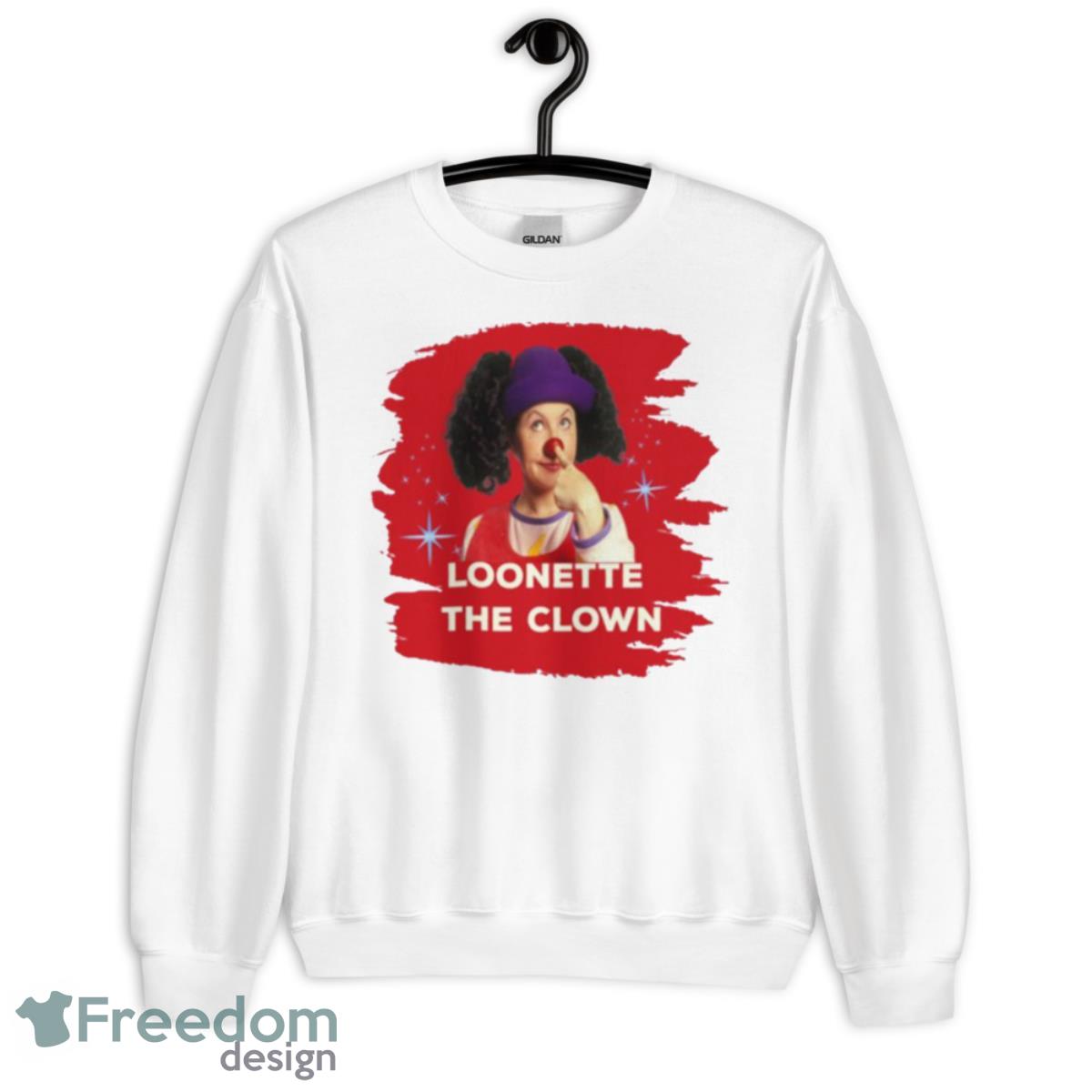 The Clown The Big Comfy Couch Loonette Shirt - Unisex Heavy Blend Crewneck Sweatshirt