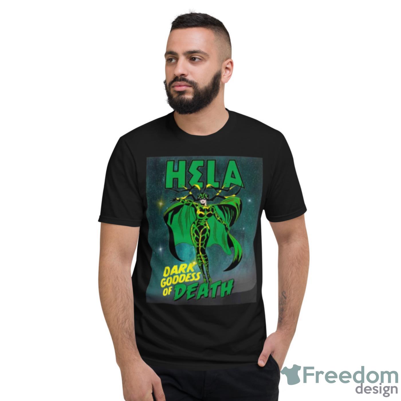 The Dark Goddess Of Death Hela Shirt - Short Sleeve T-Shirt