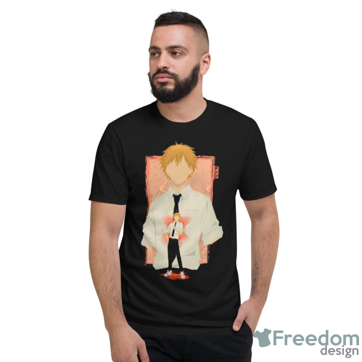 The Devil Hunter Rookie Chainsaw Man Manga Series Minimalist Fanart Shirt Product Photo 2