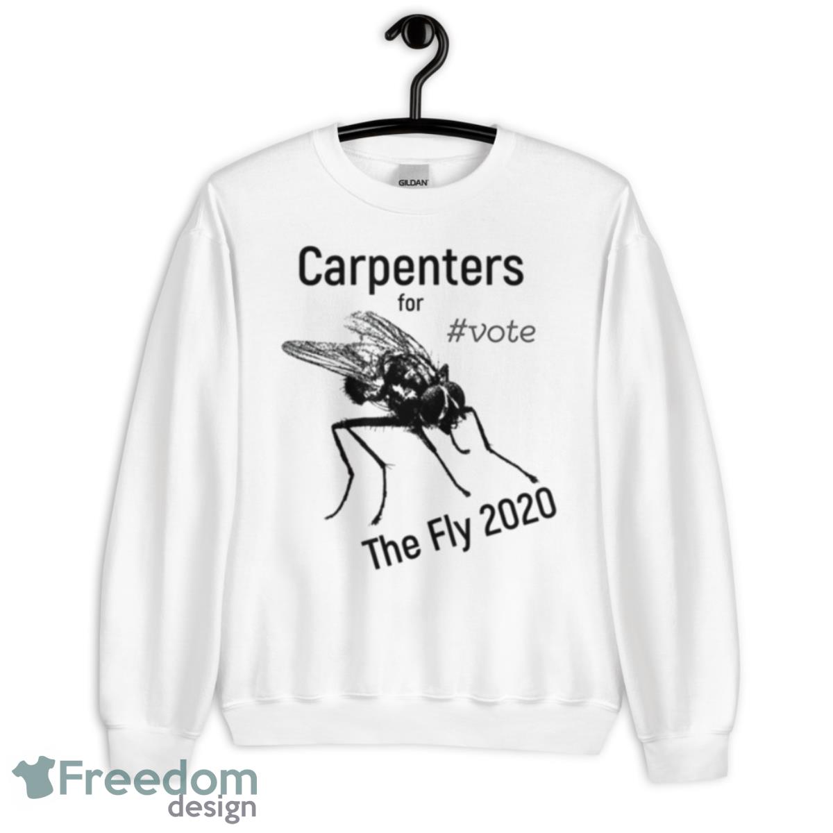 The Fly Vote 2020 Debate Election Vice President The Carpenters Shirt - Unisex Heavy Blend Crewneck Sweatshirt