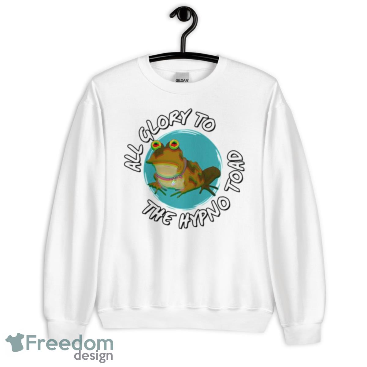 The Futurama All Glory To The Hypno Toad Shirt - Unisex Heavy Blend Crewneck Sweatshirt