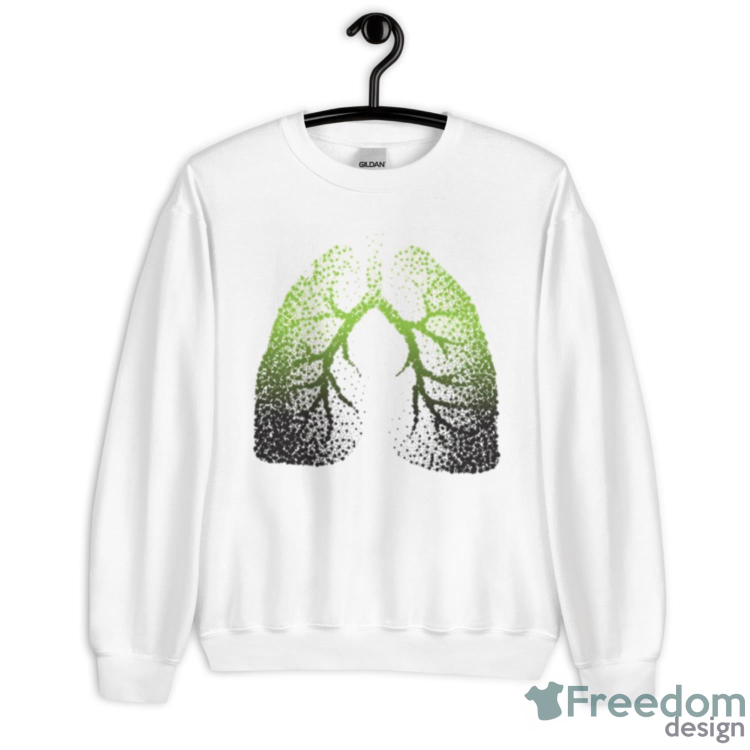 The Harrowing Green Lung Shirt - Unisex Heavy Blend Crewneck Sweatshirt