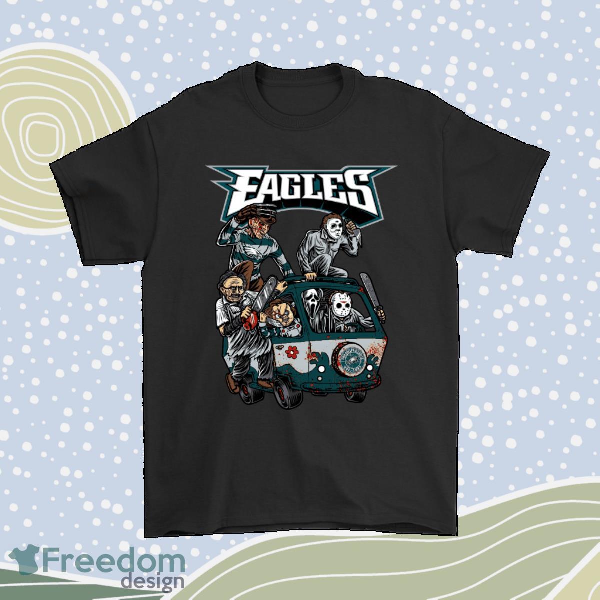 Philadelphia Eagles Vintage Styles Print Unisex 34 Sleeve Baseball Tee