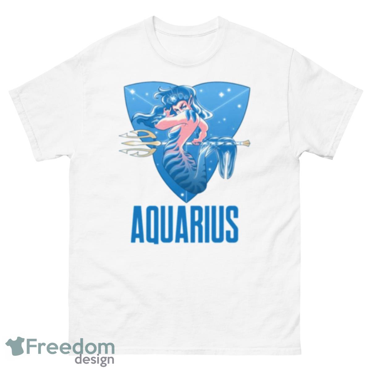 The King Zodiac Sign Aquarius Zodiac Sign Shirt - 500 Men’s Classic Tee Gildan