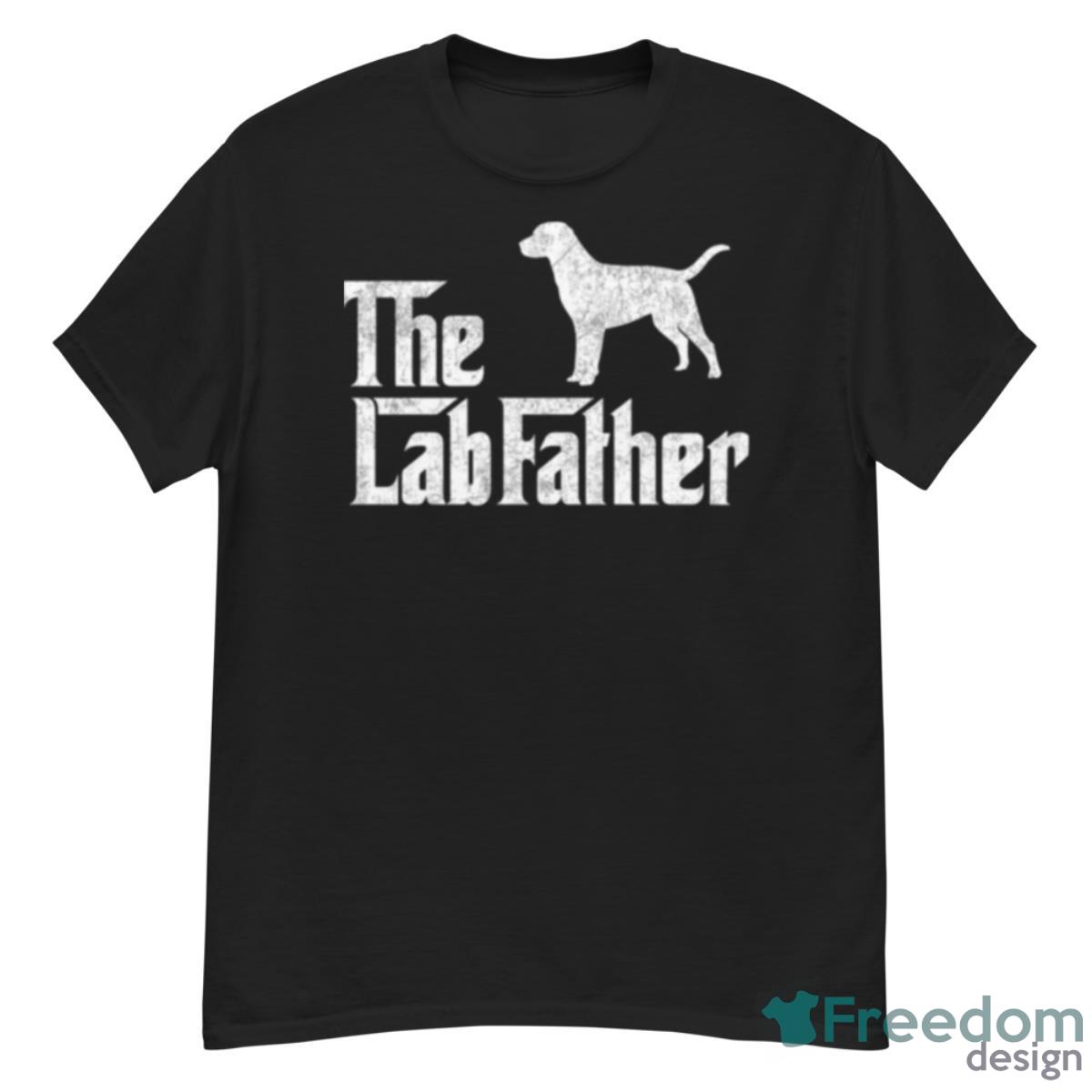 The Lab Father Labrador Retriever Dad Shirt Product Photo 1