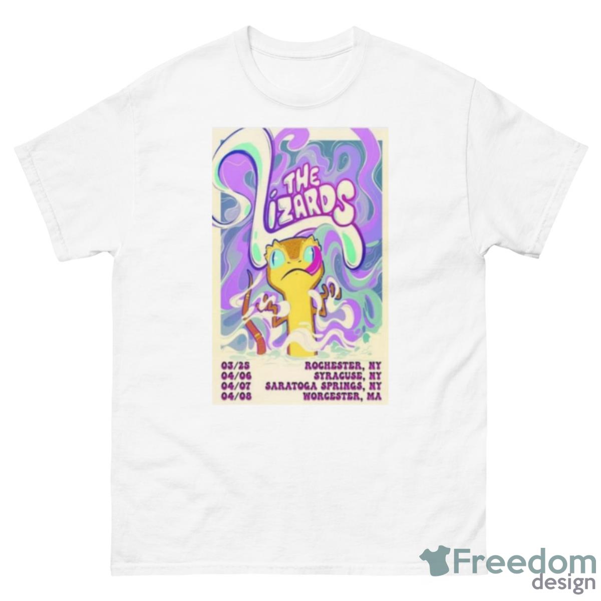 The Lizards Tour 2023 Shirt - 500 Men’s Classic Tee Gildan