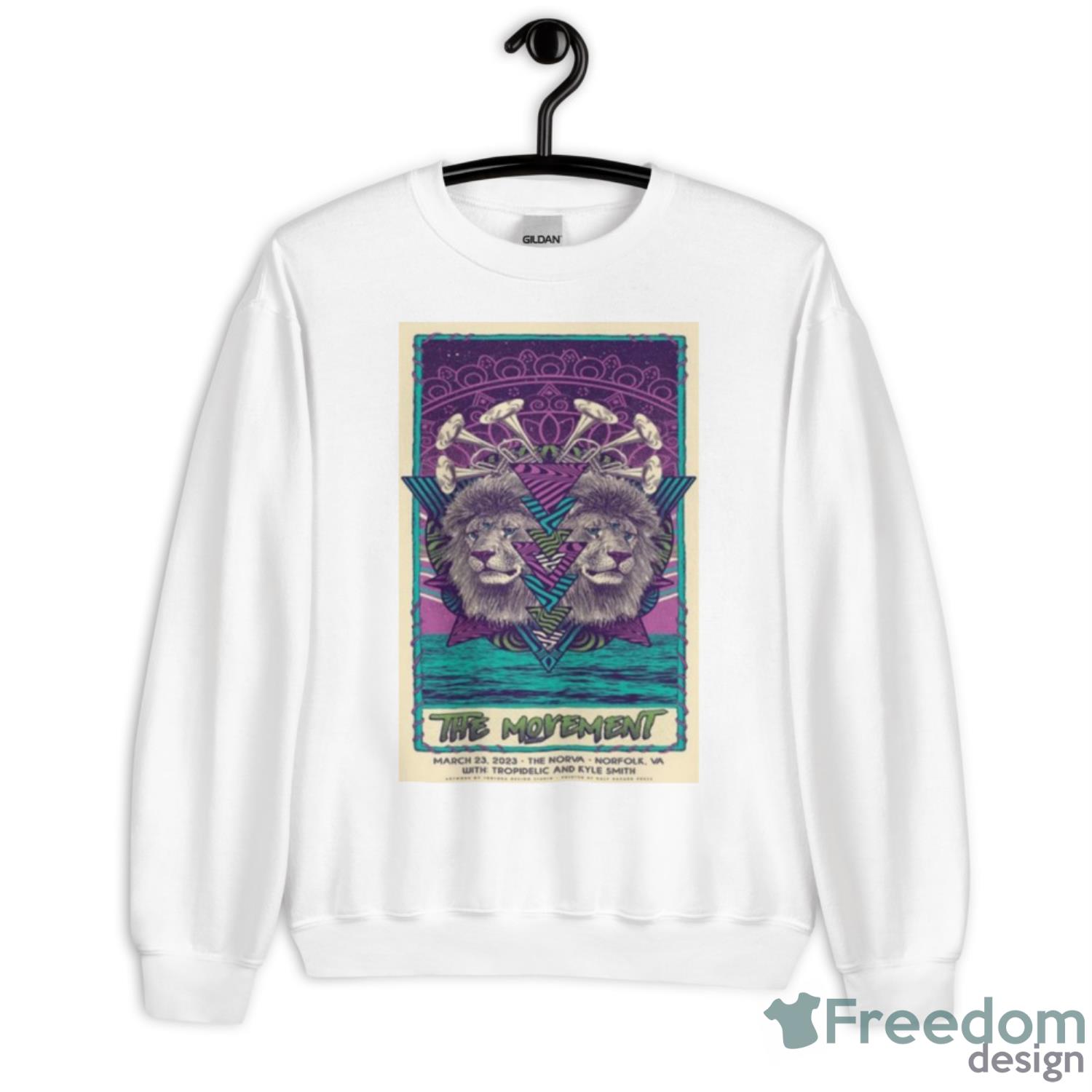 The Movement The Norva Norfolk Va Shirt - Unisex Heavy Blend Crewneck Sweatshirt