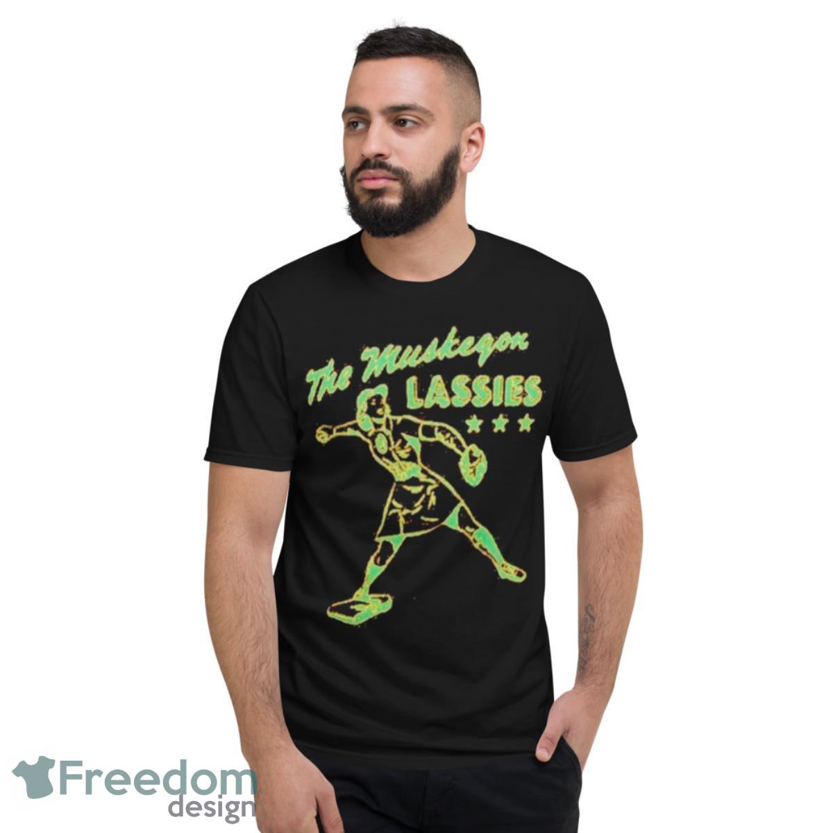 The Muskegon Lassies Three Stars Shirt - Short Sleeve T-Shirt