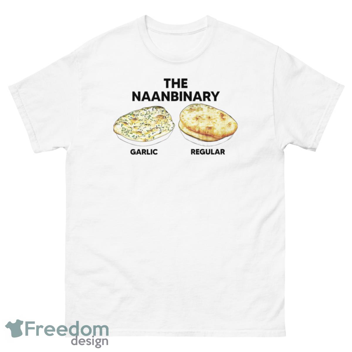 The Naanbinary Garlic Regular Shirt - 500 Men’s Classic Tee Gildan