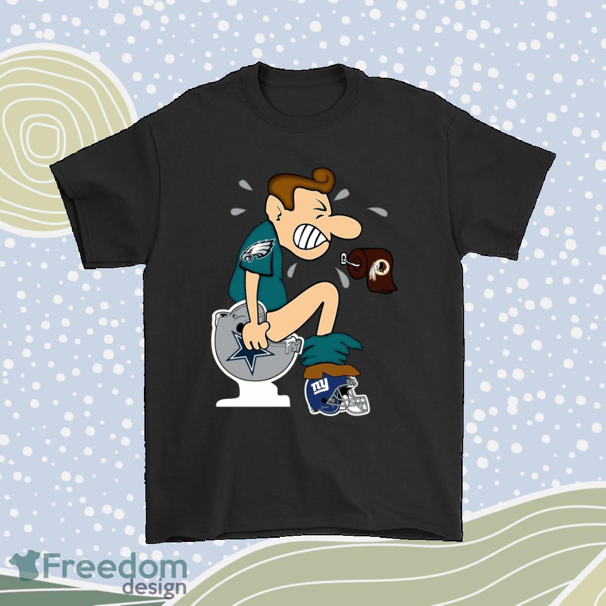 The Philadelphia Eagles Shit On Other Teams Disrespectful Nfl Shirt Product Photo 1