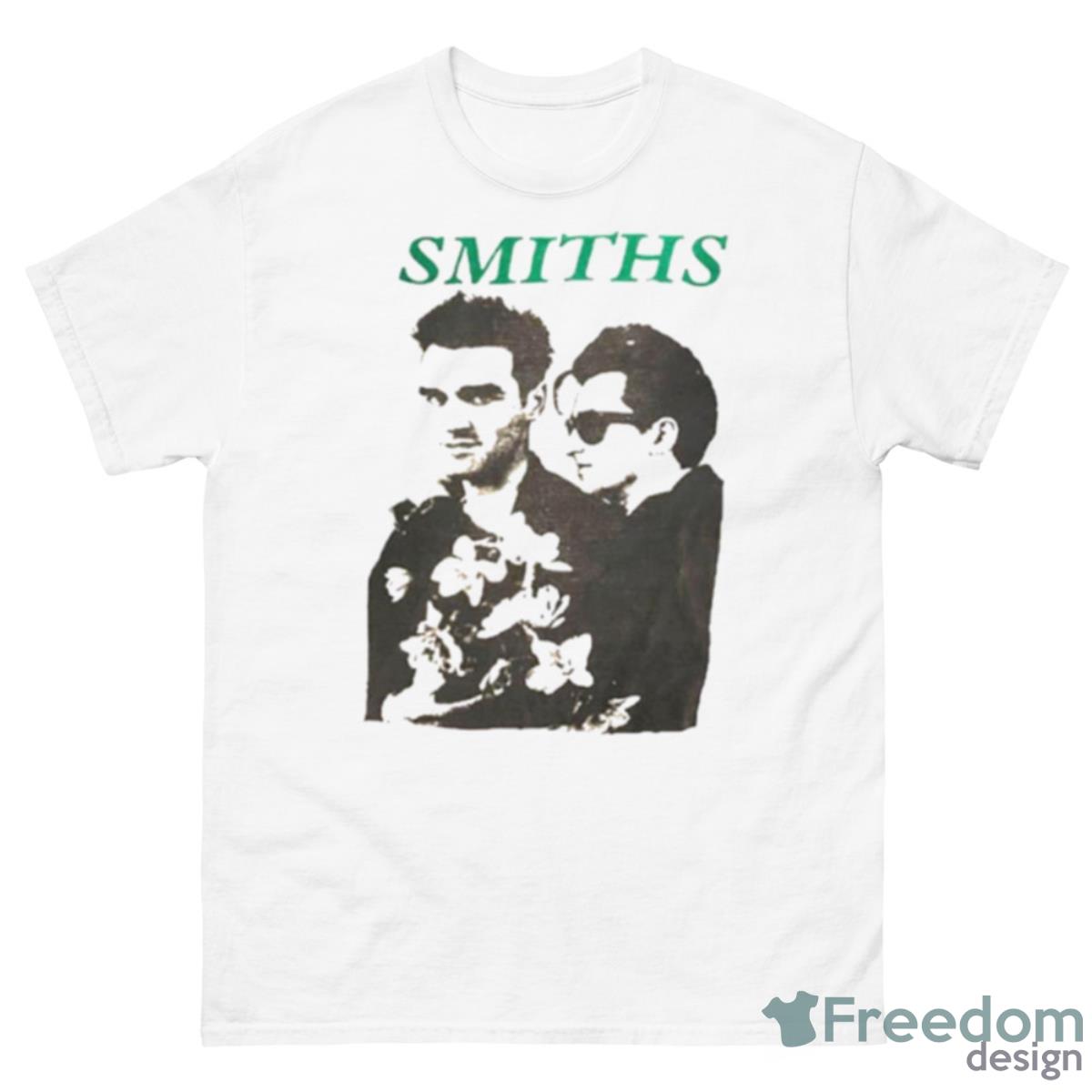 The Smiths Marr And Morrissey Shirt - 500 Men’s Classic Tee Gildan