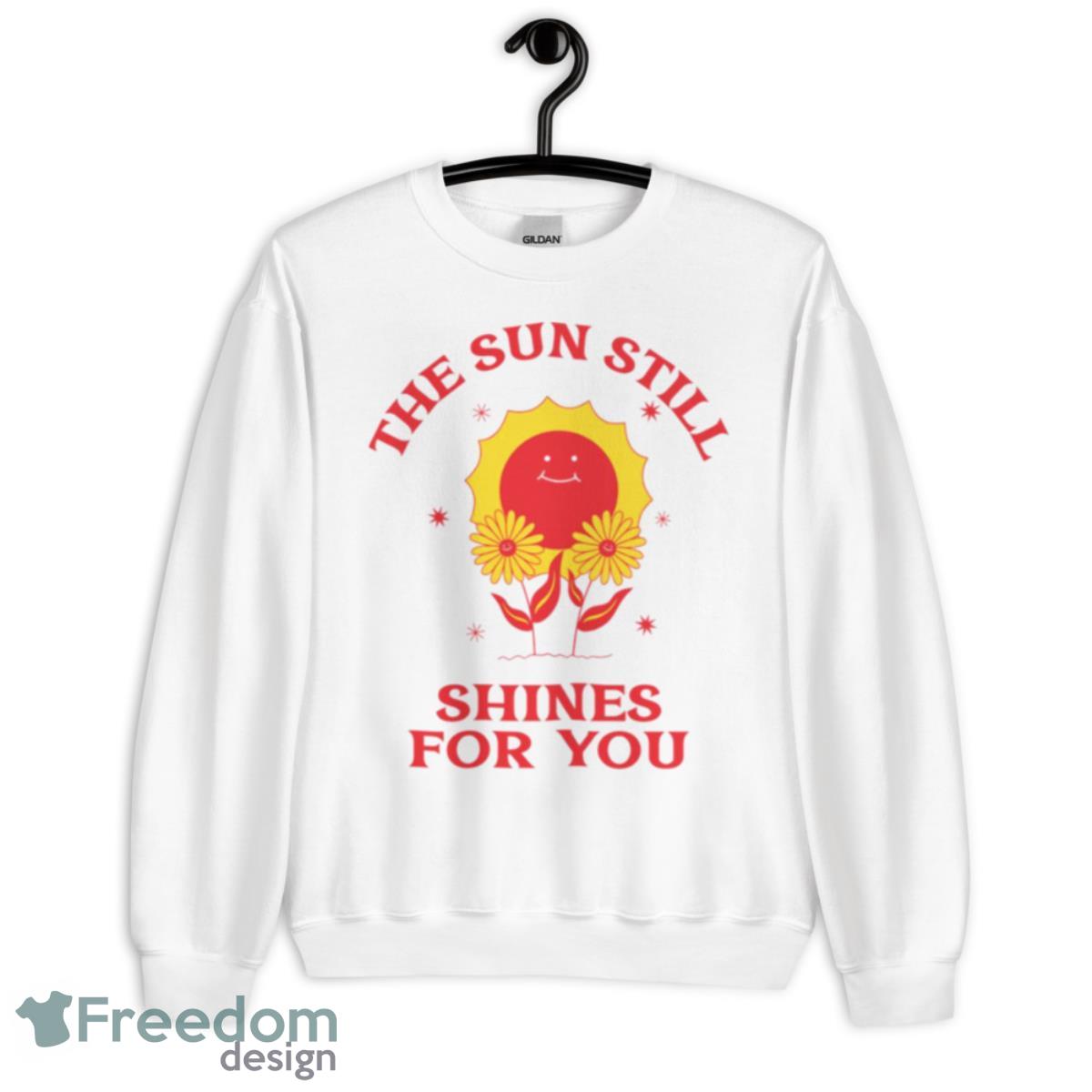 The Sun Still Shines For You Vintage Botanicals Shirt - Unisex Heavy Blend Crewneck Sweatshirt