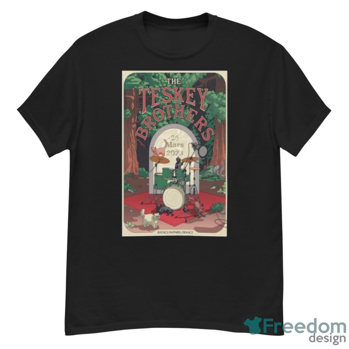 The Teskey Brothers March 25 2023 Le Bataclan Paris France Shirt - G500 Men’s Classic T-Shirt