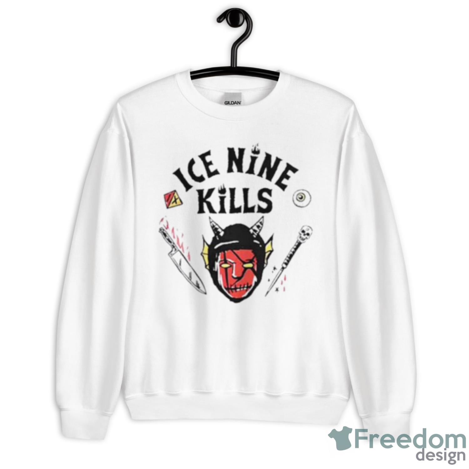 The Trinity Of Terror Tour Ice Nine Kills Shirt - Unisex Heavy Blend Crewneck Sweatshirt