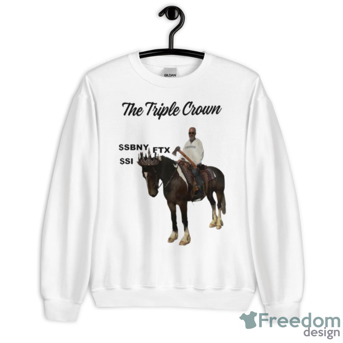 The Triple Crown SBNY FTX SI Shirt - Unisex Heavy Blend Crewneck Sweatshirt