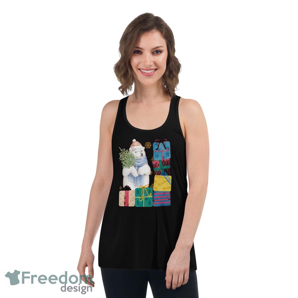 The ultimate Christmas present lovely shirt - Womens Flowy Racerback Tank The ultimate Christmas present lovely shirt - Womens Flowy Racerback Tank